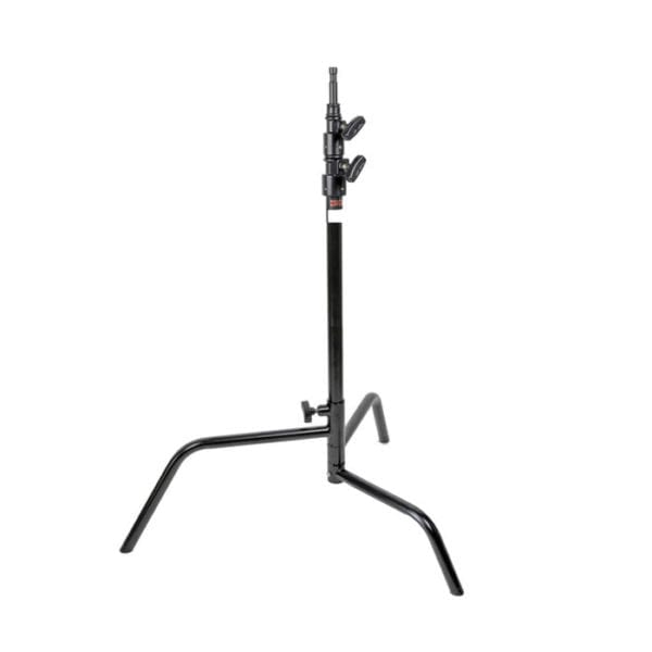 Matthews Hollywood 20 C-Stand with Sliding Leg Grip Head and Arm, Black - 5.25'