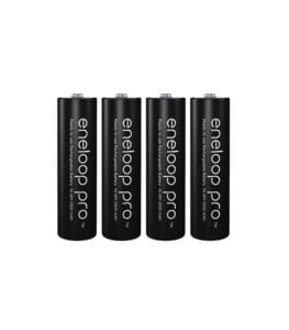 Panasonic eneloop pro 4pcs 2550mAh AA Rechargeable Batteries