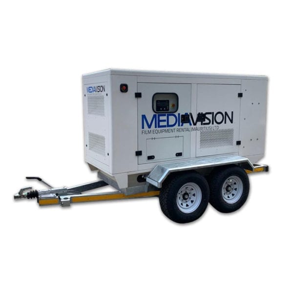 SuperSilent 60KVA Mobile Generators - Single Phase - Trailer Mounted